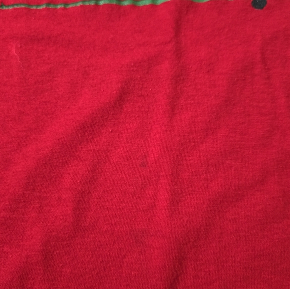 Vintage Single Stitch Pasta Very Tasty Clothes Fork Graphic Red Large - Picture 3 of 4